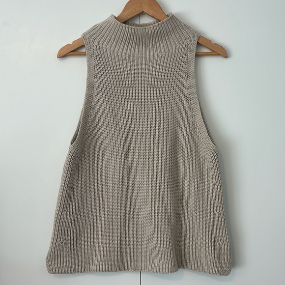 Madewell Mockneck Sweater-Vest size large - Picture 4 of 8